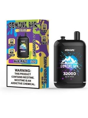 Gemini Bar 32,000 Puffs Disposable Vape – High-Capacity & Rechargeable